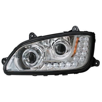 Kenworth T440, T470, T660 Projection Headlight with LED Turn Signal
