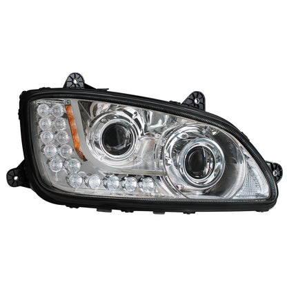 Kenworth T440, T470, T660 Projection Headlight with LED Turn Signal