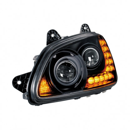 Kenworth T440, T470, T660 Projection Headlight with LED Turn Signal