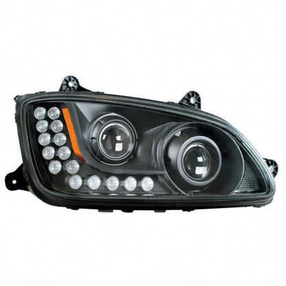 Kenworth T440, T470, T660 Projection Headlight with LED Turn Signal