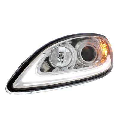 International Prostar Halogen Projection Headlight with Turn and LED Position Light Bar
