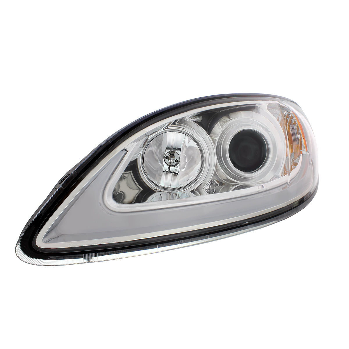 International Prostar Halogen Projection Headlight with Turn and LED Position Light Bar