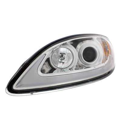 International Prostar Halogen Projection Headlight with Turn and LED Position Light Bar
