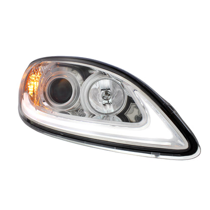 International Prostar Halogen Projection Headlight with Turn and LED Position Light Bar