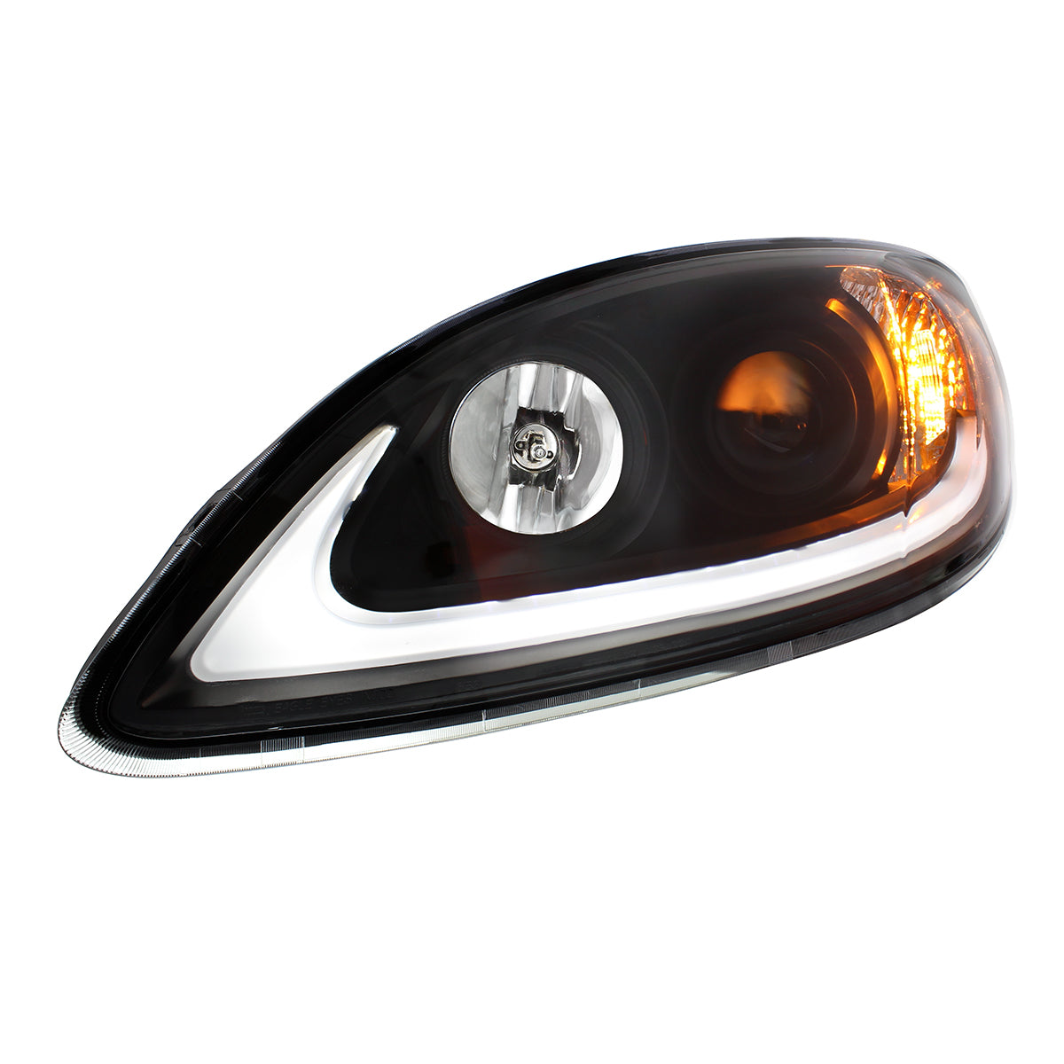 International Prostar Halogen Projection Headlight with Turn and LED Position Light Bar