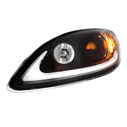 International Prostar Halogen Projection Headlight with Turn and LED Position Light Bar