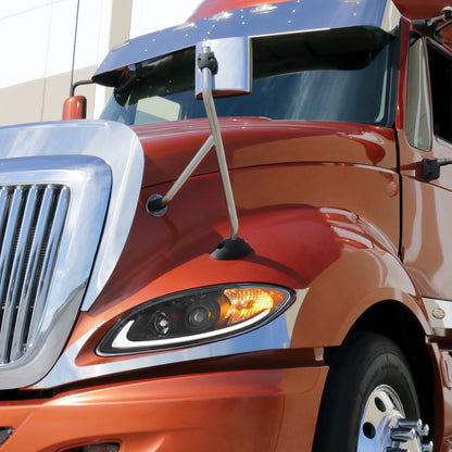 International Prostar Halogen Projection Headlight with Turn and LED Position Light Bar