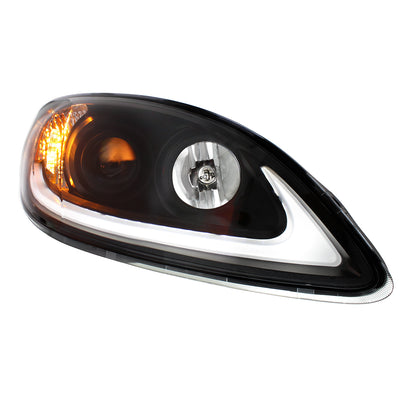 International Prostar Halogen Projection Headlight with Turn and LED Position Light Bar