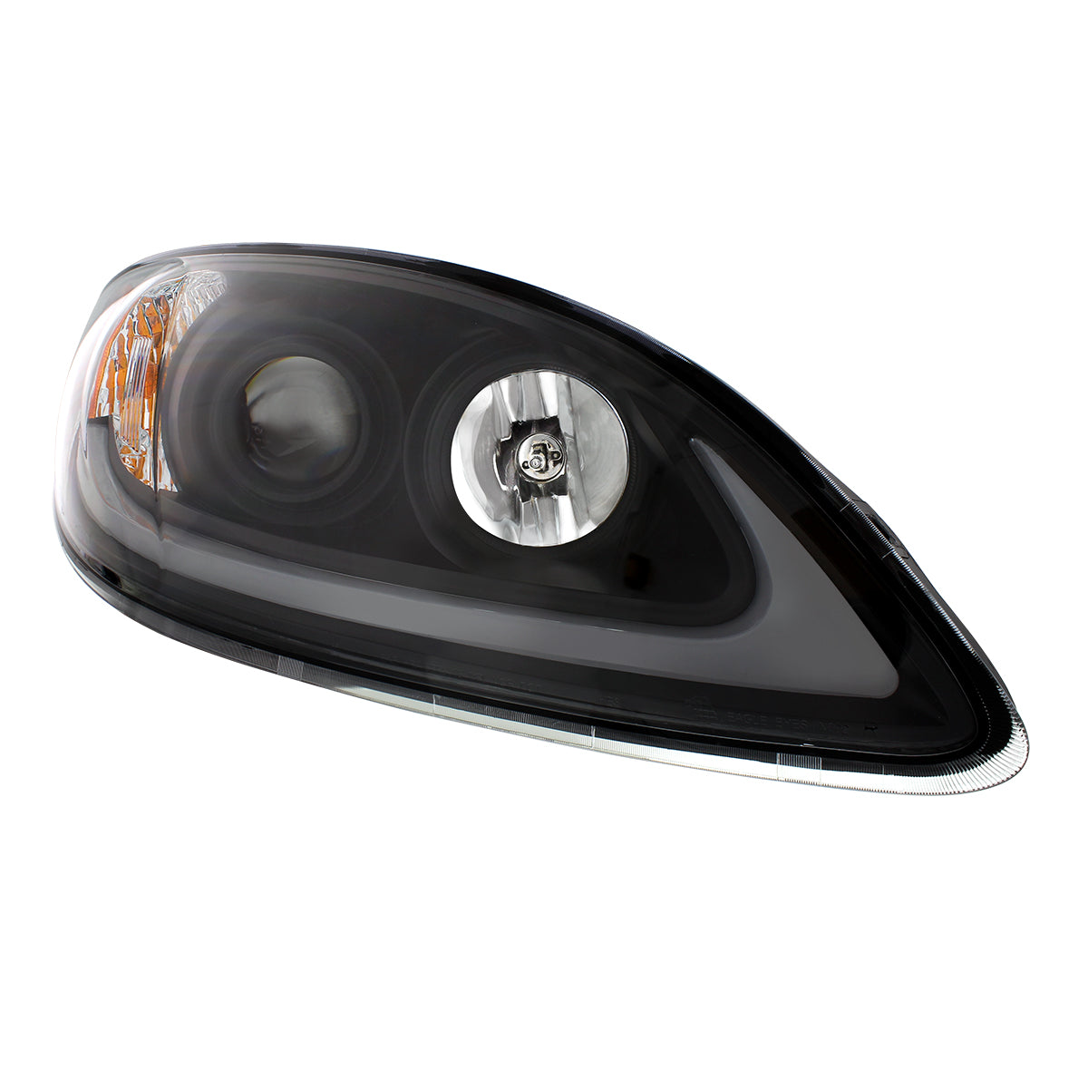 International Prostar Halogen Projection Headlight with Turn and LED Position Light Bar