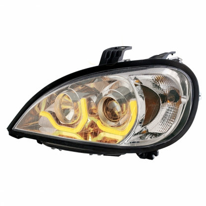 Freightliner Columbia 2001-2020 Projection Headlight with Turn Signal and Dual Function LED Position Light Bars
