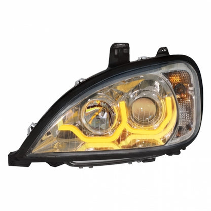 Freightliner Columbia 2001-2020 Projection Headlight with Turn Signal and Dual Function LED Position Light Bars
