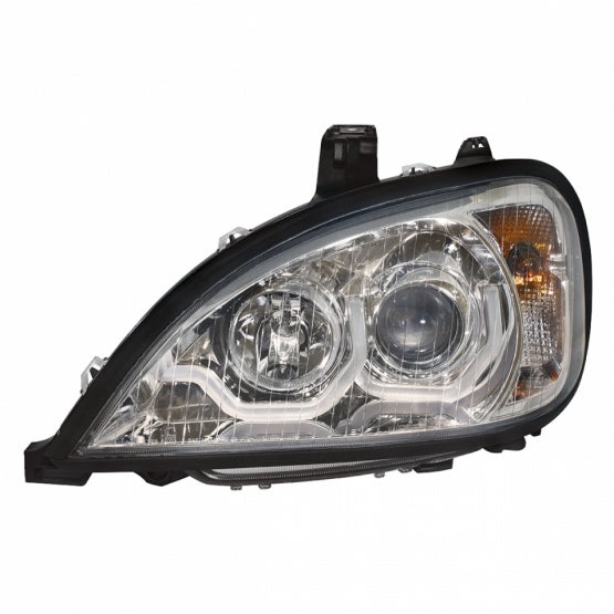 Freightliner Columbia 2001-2020 Projection Headlight with Turn Signal and Dual Function LED Position Light Bars