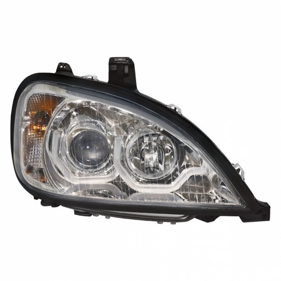 Freightliner Columbia 2001-2020 Projection Headlight with Turn Signal and Dual Function LED Position Light Bars