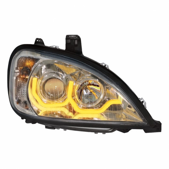Freightliner Columbia 2001-2020 Projection Headlight with Turn Signal and Dual Function LED Position Light Bars