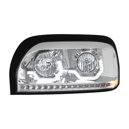 Freightliner Century 1996-2010 Headlight with LED Turn LED Position Light Bar