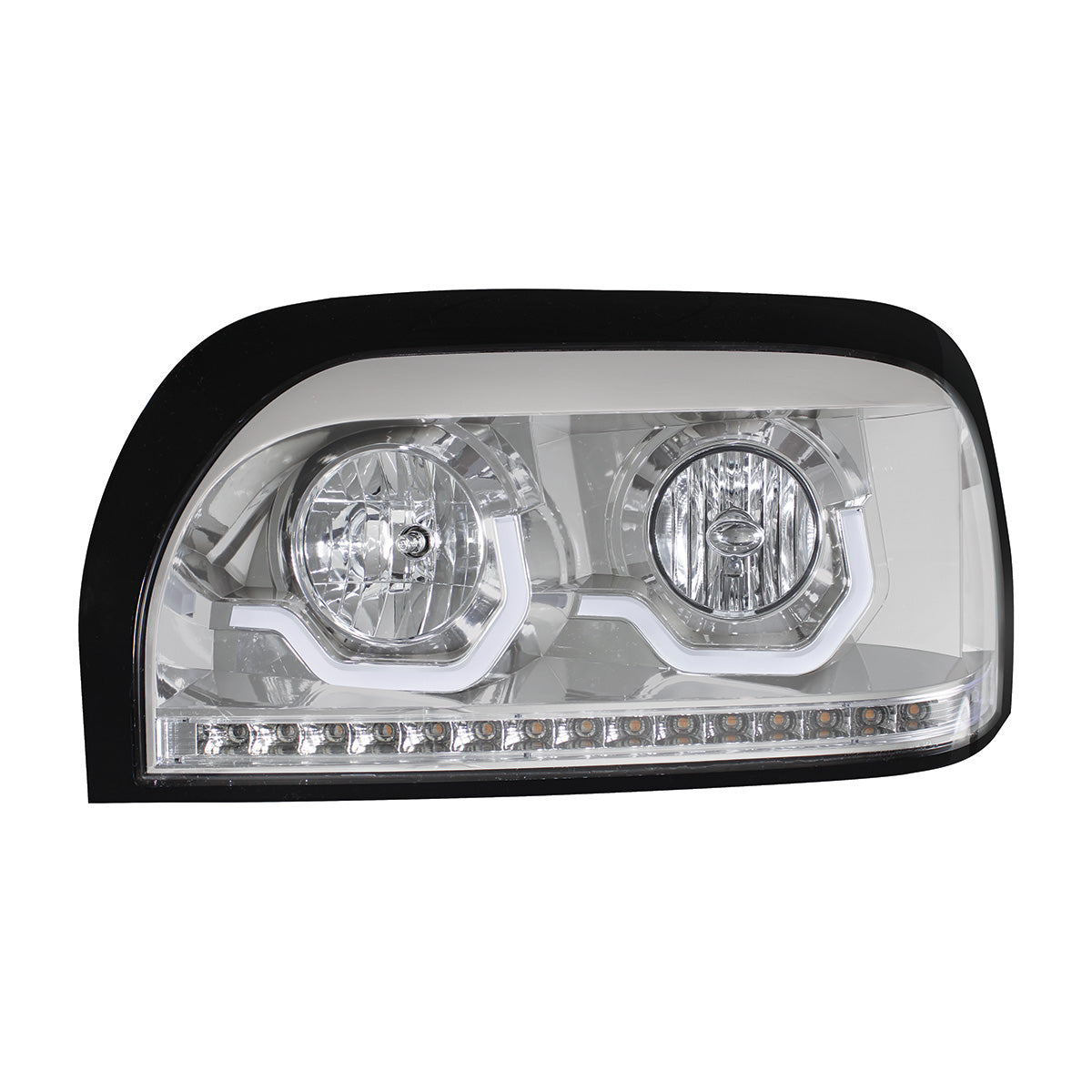 Freightliner Century 1996-2010 Headlight with LED Turn LED Position Light Bar