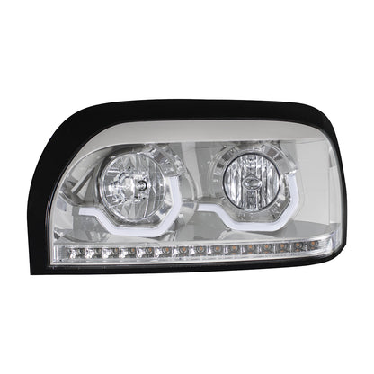 Freightliner Century 1996-2010 Headlight with LED Turn LED Position Light Bar