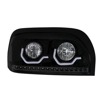 Freightliner Century 1996-2010 Headlight with LED Turn LED Position Light Bar