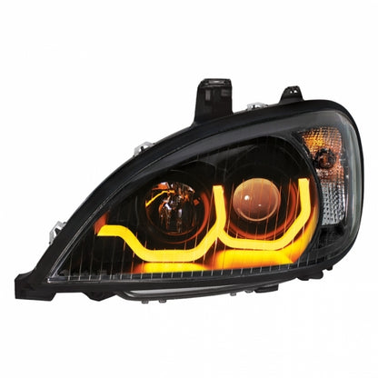 Freightliner Columbia 2001-2020 Projection Headlight with Turn Signal and Dual Function LED Position Light Bars