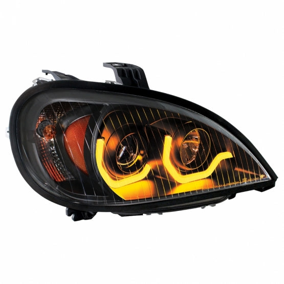 Freightliner Columbia 2001-2020 Projection Headlight with Turn Signal and Dual Function LED Position Light Bars