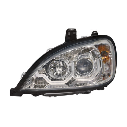 Freightliner Columbia 2001-2020 Projection Headlight with Turn Signal and Single Function LED Position Light Bars