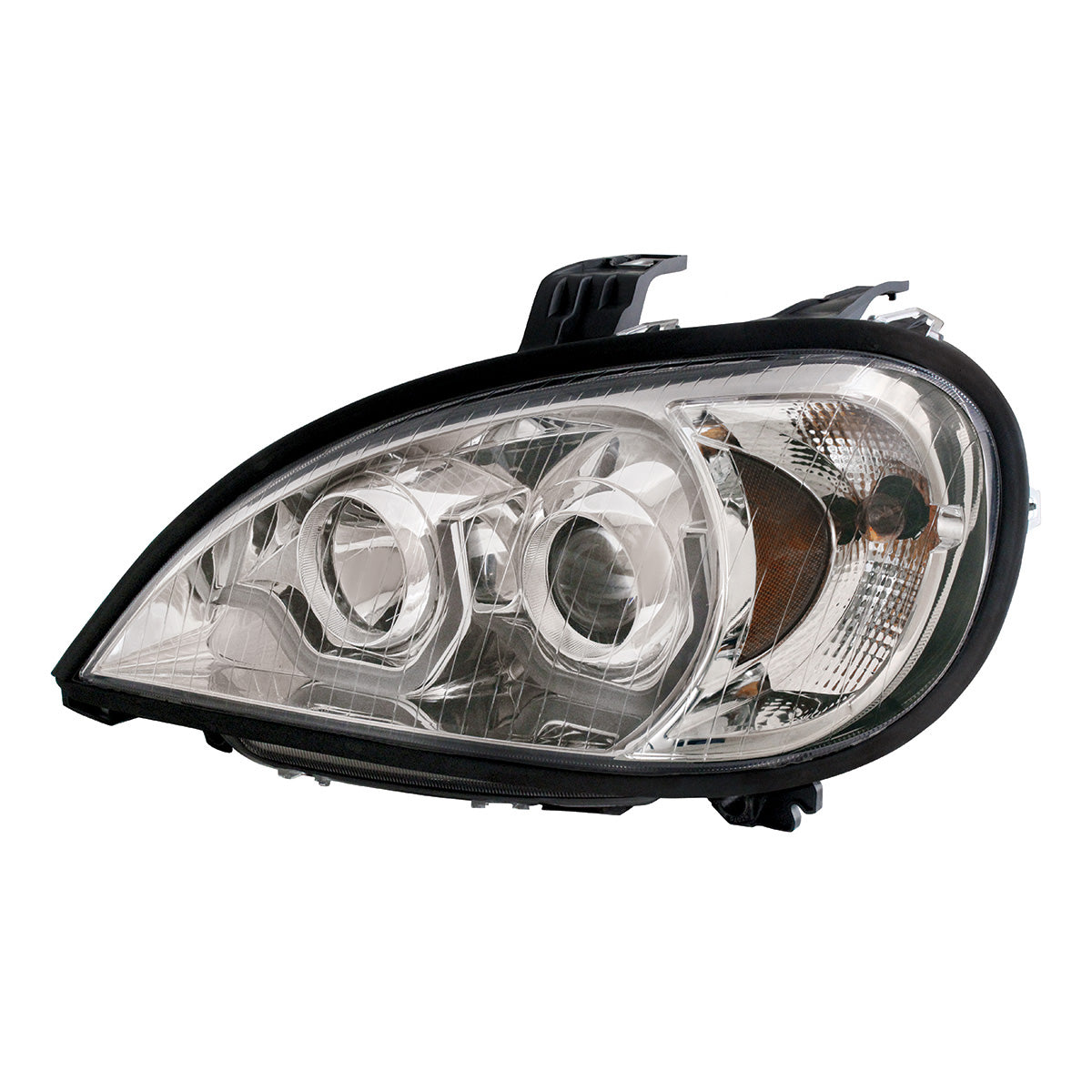 Freightliner Columbia 2001-2020 Projection Headlight with Turn Signal and Single Function LED Position Light Bars