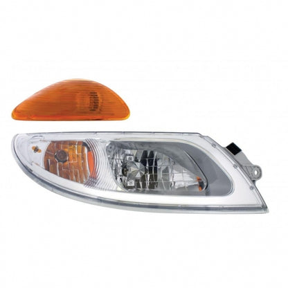 International Durastar and MV Headlight with Turn Signal Light and Rear Facing Turn Signal Light