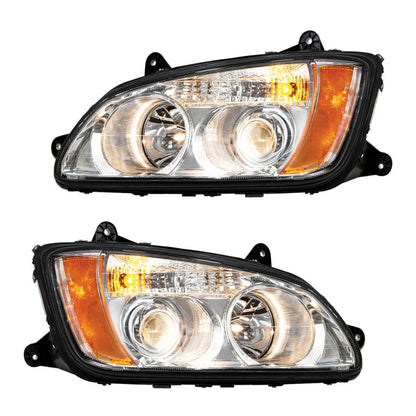 Kenworth T440, T470, T660 Halogen Headlight with Halogen Turn Signal
