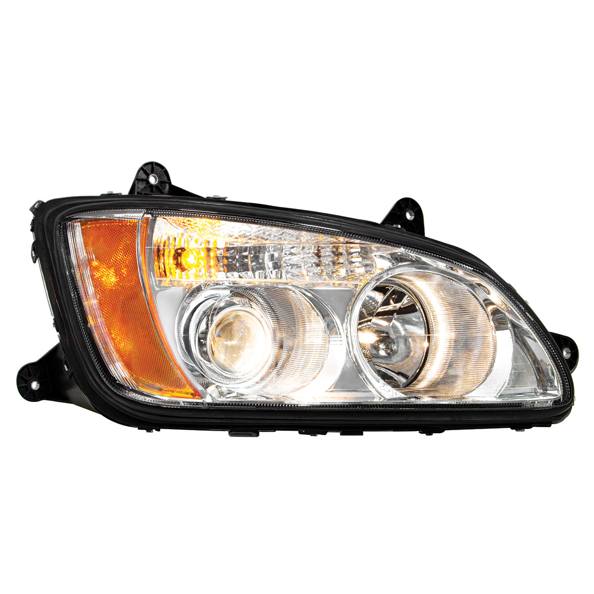 Kenworth T440, T470, T660 Halogen Headlight with Halogen Turn Signal