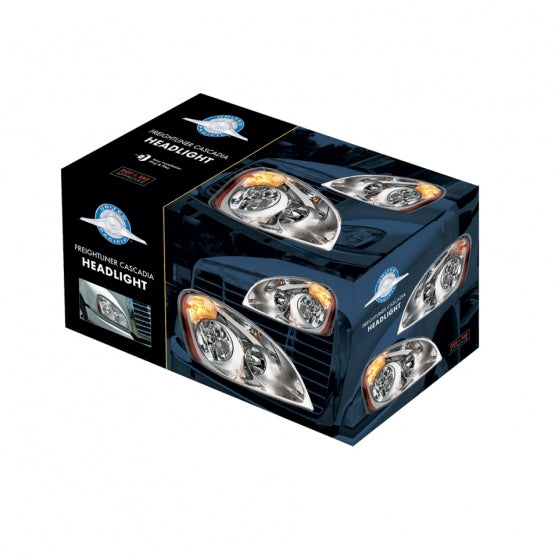 Freightliner Cascadia 2008-2017 Halogen Headlight with Halogen Turn Signal