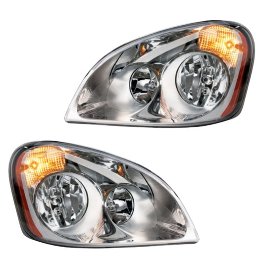 Freightliner Cascadia 2008-2017 Halogen Headlight with Halogen Turn Signal