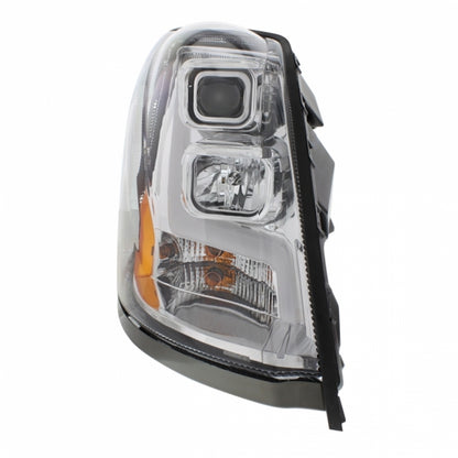 Volvo VN/VNL 2003-2017 Projection Headlight with LED Position Light Bar