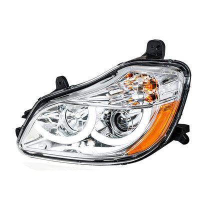 Kenworth T680 Halogen Projection Headlight with Halogen Turn and LED Position Light