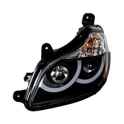 Kenworth T680 Halogen Projection Headlight with Halogen Turn and LED Position Light