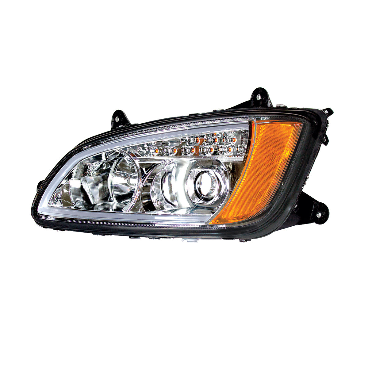 Kenworth T440, T470, T660 Projection Headlight with LED Turn and LED Position Light
