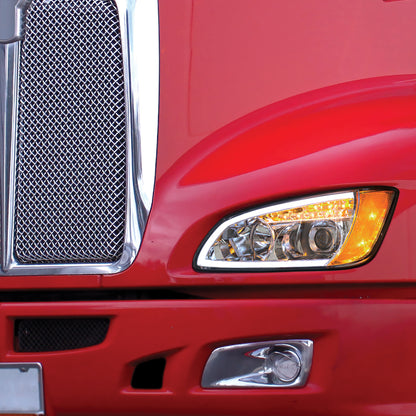 Kenworth T440, T470, T660 Projection Headlight with LED Turn and LED Position Light