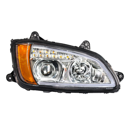 Kenworth T440, T470, T660 Projection Headlight with LED Turn and LED Position Light