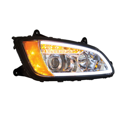 Kenworth T440, T470, T660 Projection Headlight with LED Turn and LED Position Light