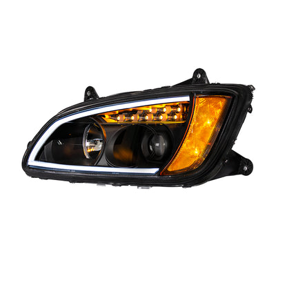 Kenworth T440, T470, T660 Projection Headlight with LED Turn and LED Position Light