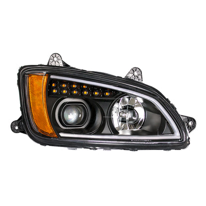 Kenworth T440, T470, T660 Projection Headlight with LED Turn and LED Position Light