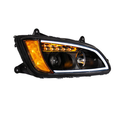 Kenworth T440, T470, T660 Projection Headlight with LED Turn and LED Position Light