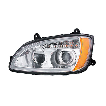 Kenworth T440, T470, T660 LED Projection Headlight with 12 LED Turn and 40 LED Position Light