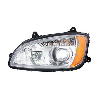 Kenworth T440, T470, T660 LED Projection Headlight with 12 LED Turn and 40 LED Position Light