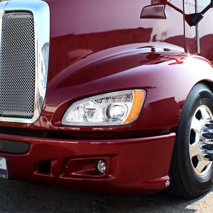 Kenworth T440, T470, T660 LED Projection Headlight with 12 LED Turn and 40 LED Position Light