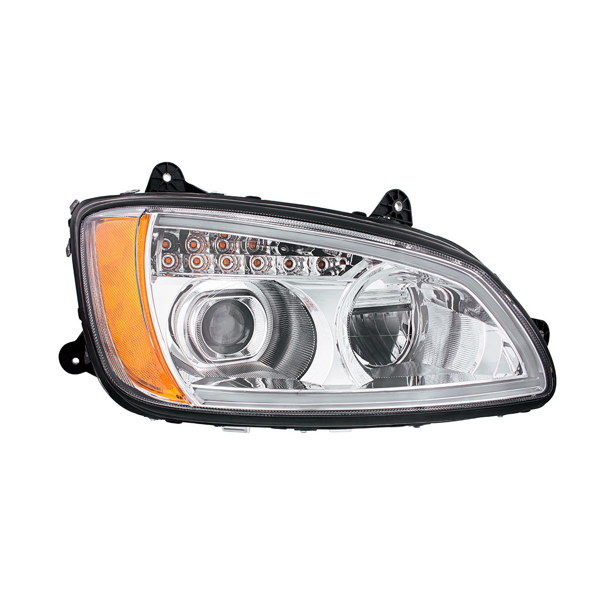 Kenworth T440, T470, T660 LED Projection Headlight with 12 LED Turn and 40 LED Position Light