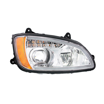 Kenworth T440, T470, T660 LED Projection Headlight with 12 LED Turn and 40 LED Position Light