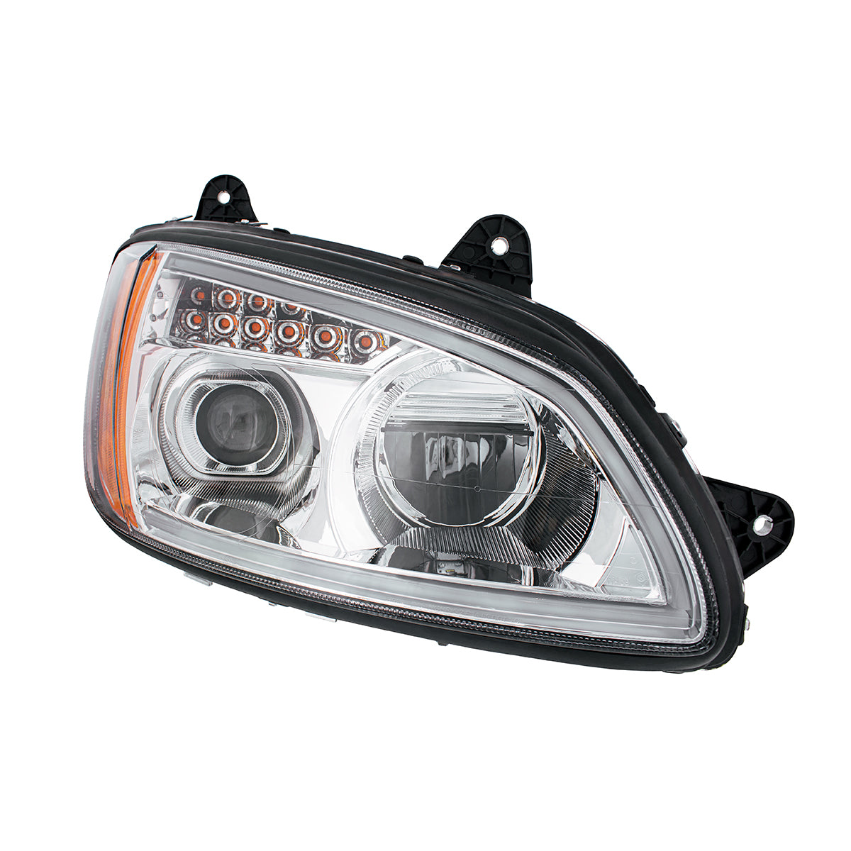 Kenworth T440, T470, T660 LED Projection Headlight with 12 LED Turn and 40 LED Position Light