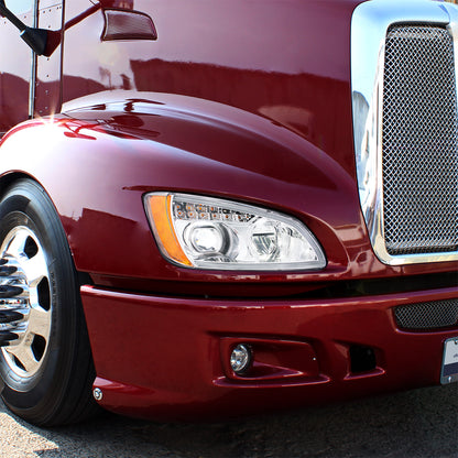 Kenworth T440, T470, T660 LED Projection Headlight with 12 LED Turn and 40 LED Position Light