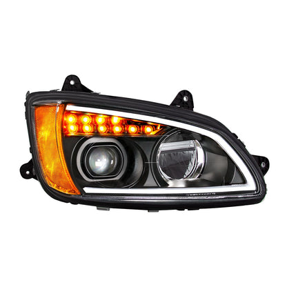 Kenworth T440, T470, T660 LED Projection Headlight with 12 LED Turn and 40 LED Position Light