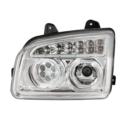 Kenworth T880 11 LED Headlight with 10 LED Turn and 202 LED Halo Daytime Running Light